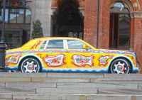 car, art, king cross london